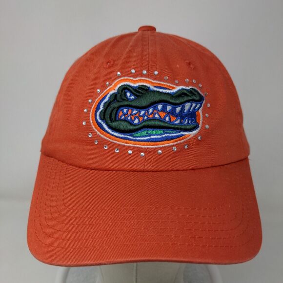 Captivating Headgear Women's Slideback Hat Orange OSFA Florida Gators Rhinestone - Picture 2 of 8
